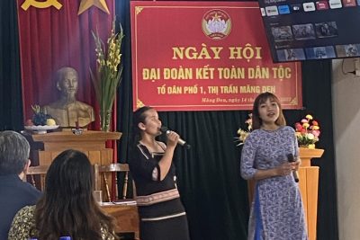 Tham gia ngày hội đại đoàn kết toàn dân tộc
