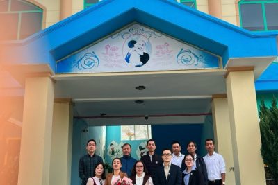 Lễ ban giao dự án cải taọ Trường mầm non Măng Đen